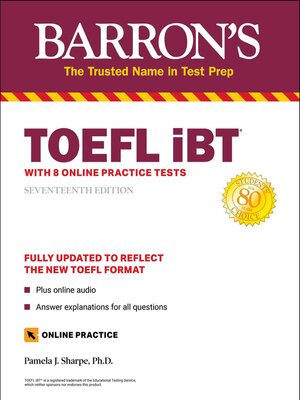 cover image of TOEFL iBT